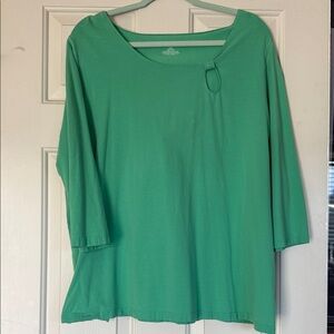 Green Women's Top